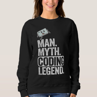 Camiseta Man Myding Coding Legend Coder Geek Pai Computador