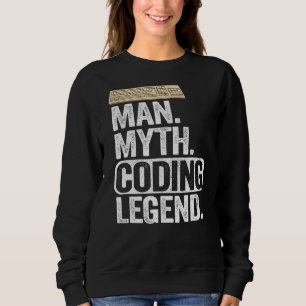 Camiseta Man Myding Coding Legend Coder Geek Pai Computador