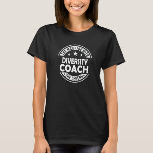 Camiseta Man Myth Diversity Treinador sobre diversidade de