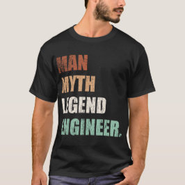 Camiseta Man Myth Legend Engenheiro