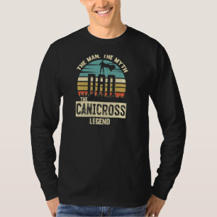 Camiseta Man Myth Legend Pai Canicross Incrível Runner Pull