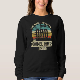 Camiseta Man Myth Legend Pai Pommel Horse Incrível Gymnast 