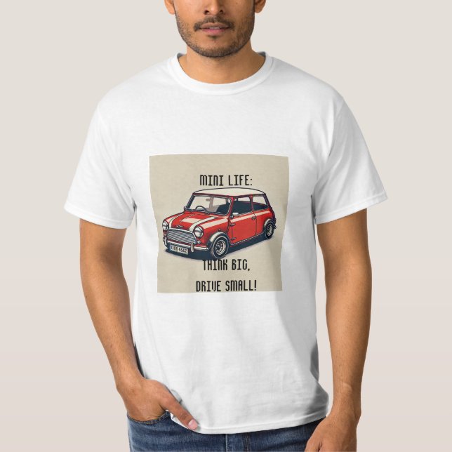 Camiseta Man T-Schirt Mini Cooper (Frente)