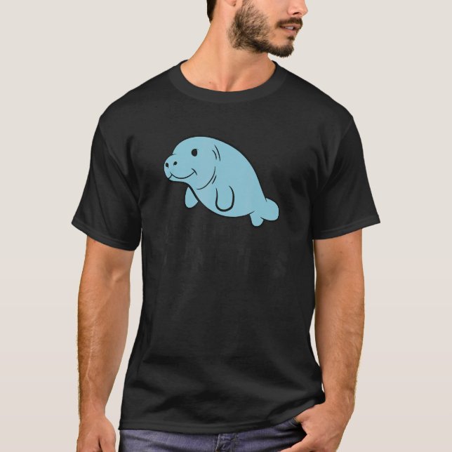 Camiseta Manatee Floaty Potato Save The Manatees (Frente)