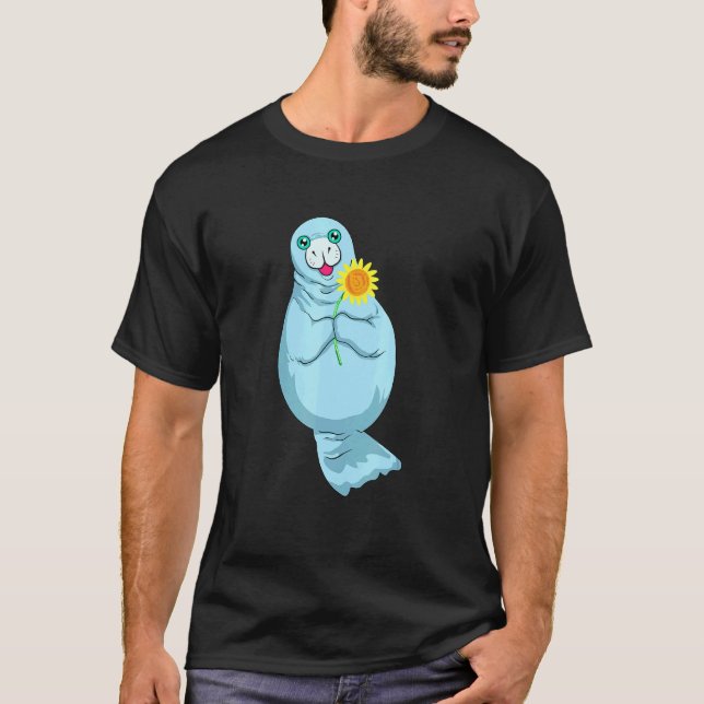 Camiseta Manateio Com Girassol (Frente)