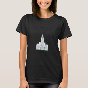 Camiseta Manaus Brasil Templo Eu Adoro Ver Meu Templo Calli