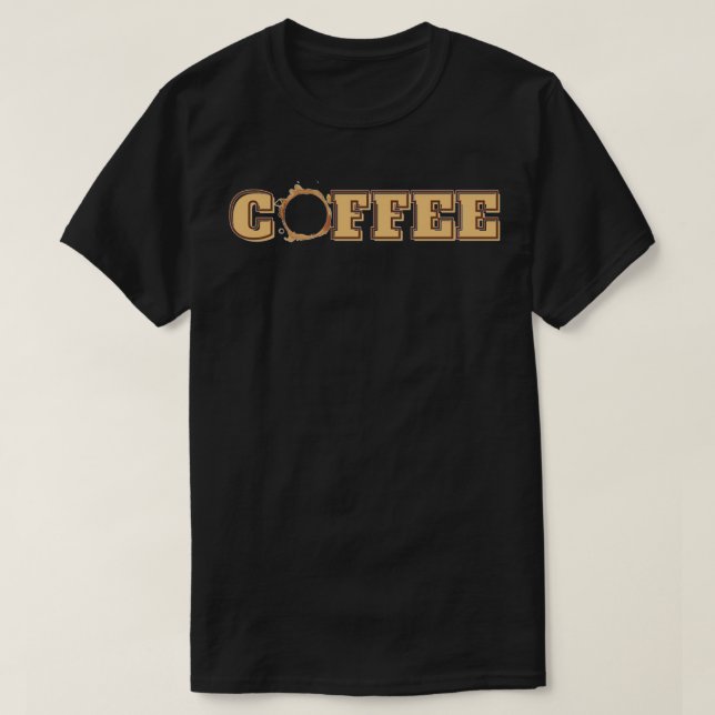 Camiseta Mancha De Café (Frente do Design)