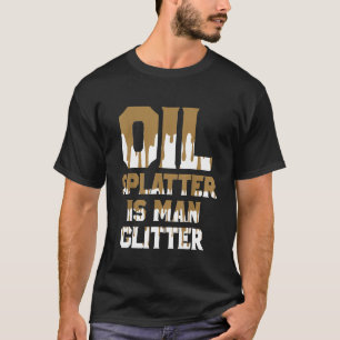 Camiseta Mancha de Óleo é Brilho do Homem