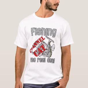 Camiseta Mancha De Pesca Cat The Reel Deal Fisheries