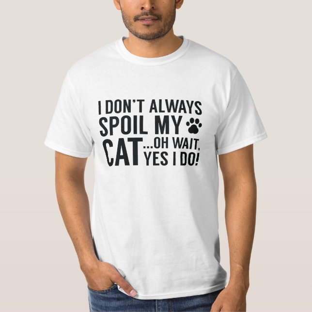 Camiseta Mancha Meu Gato (Frente)