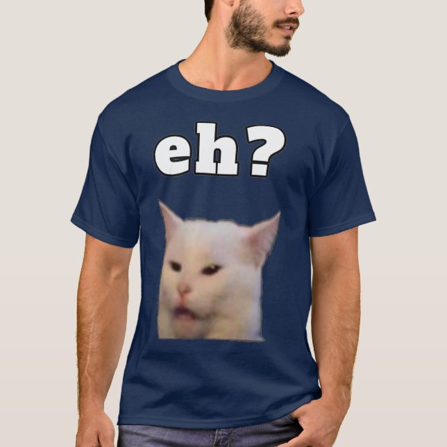 Camiseta Mancha o Janto Cat Meme (Frente)