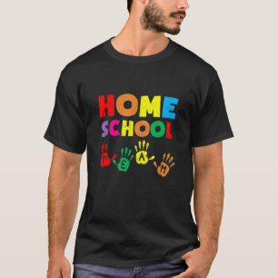 Camiseta Manchas da Equipe na Escola de Volta ao Professor