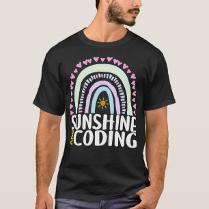 Camiseta Manchas solares e codificando Presente Cuto Arco-Í