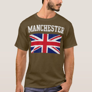Camiseta Manchester Reino Unido Flag England Union Jack
