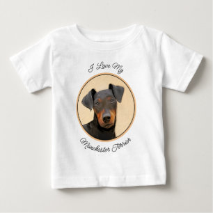 Camiseta Manchester Terrier Pintura Original