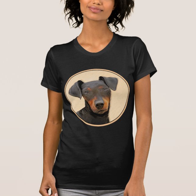 Camiseta Manchester Terrier Pintura Original (Frente)