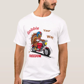 Camiseta Manda A Liberdade Para A Turquia Andar Em Moto