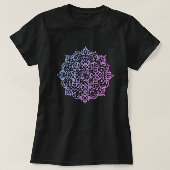 Camiseta Mandala (Frente do Design)