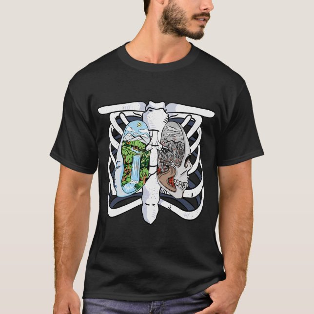 Camiseta Mandala. (Frente)