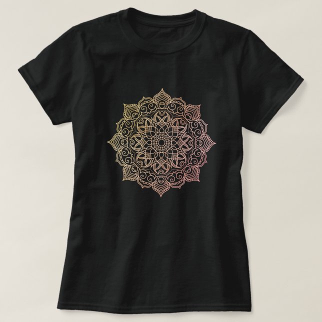 Camiseta Mandala (Frente do Design)