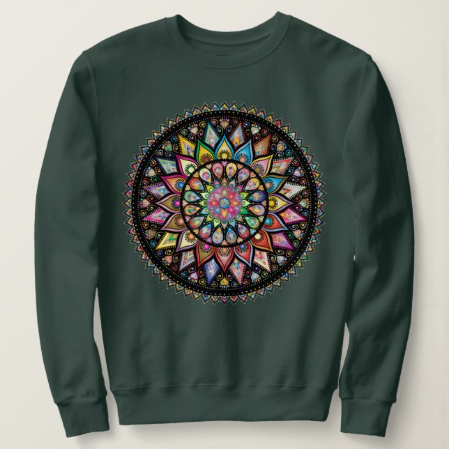 Camiseta Mandala (Frente do Design)