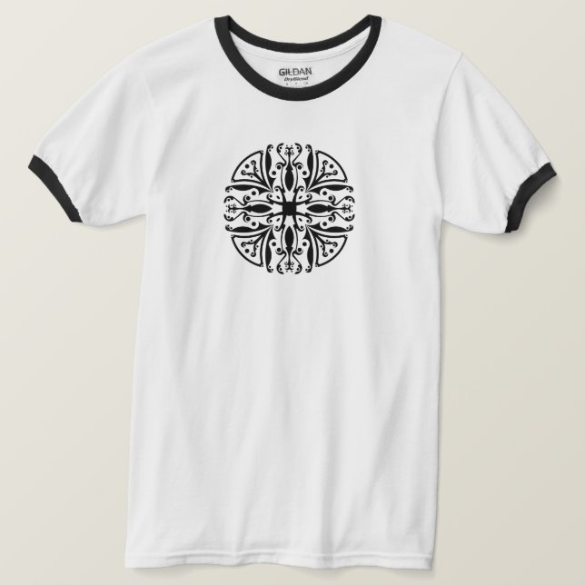 Camiseta Mandala (Frente do Design)