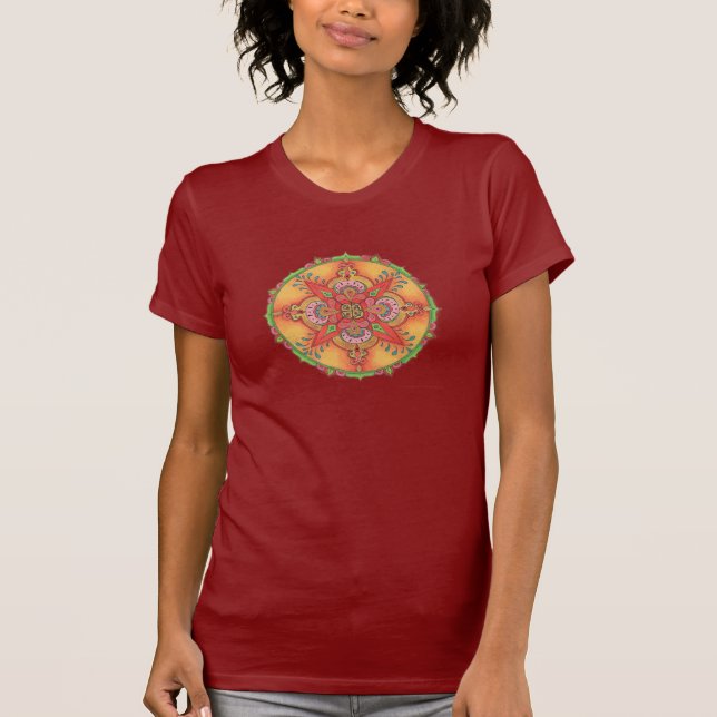 Camiseta Mandala 1 de LeZen (Frente)