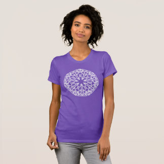 Camiseta Mandala 1 Design branco