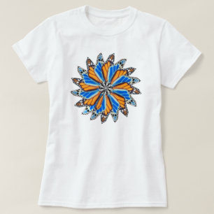 Camiseta Mandala 2 da borboleta