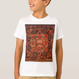 Camiseta Mandala budista da piedade