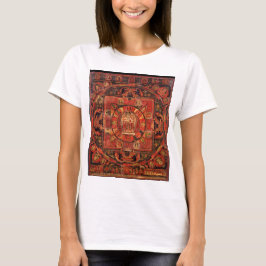 Camiseta Mandala budista da piedade