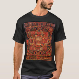 Camiseta Mandala budista da piedade