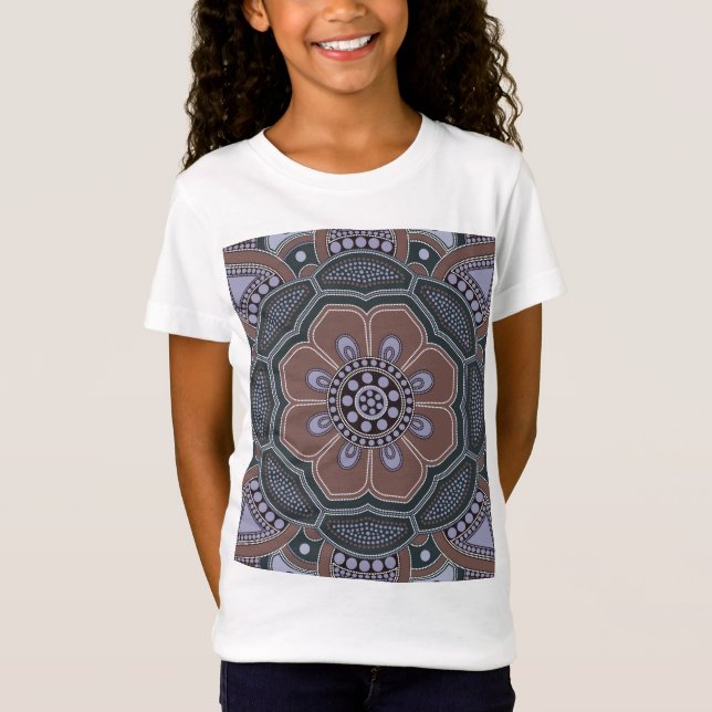 Camiseta Mandala Creative, todos os pontos para um 6 (Frente)