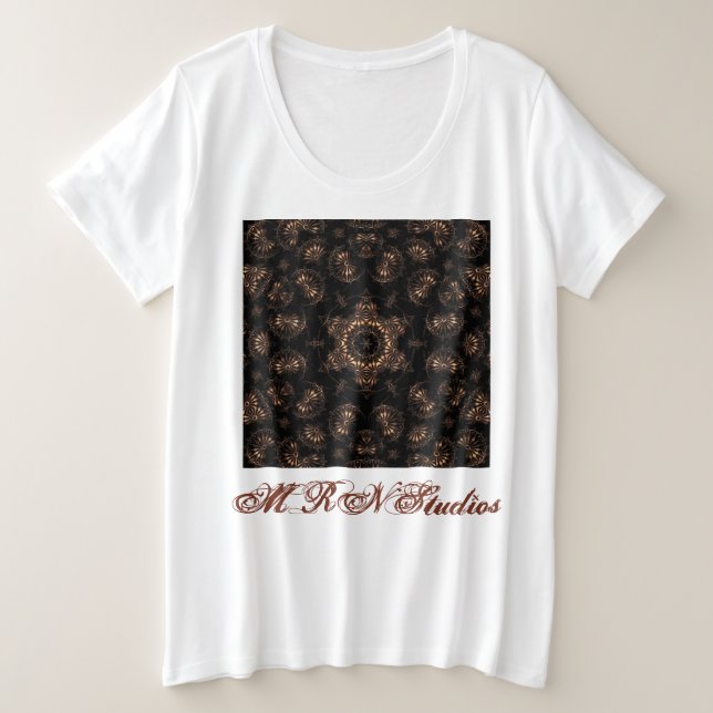 Camiseta Mandala da Idade do Bronze (Frente do Design)