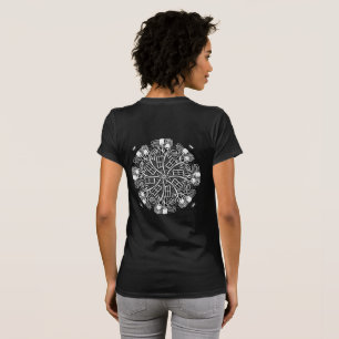 Camiseta Mandala de Assador de S'more Acampamento