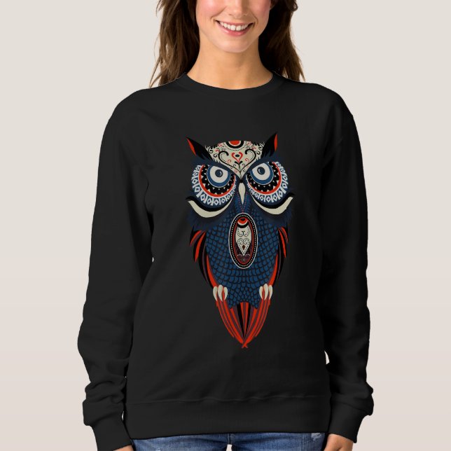 Camiseta Mandala de Corujas (Frente)