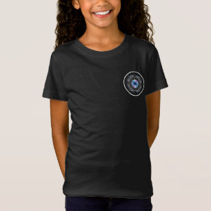 Camiseta Mandala de Cristal Futurista – Arte Geométrica de