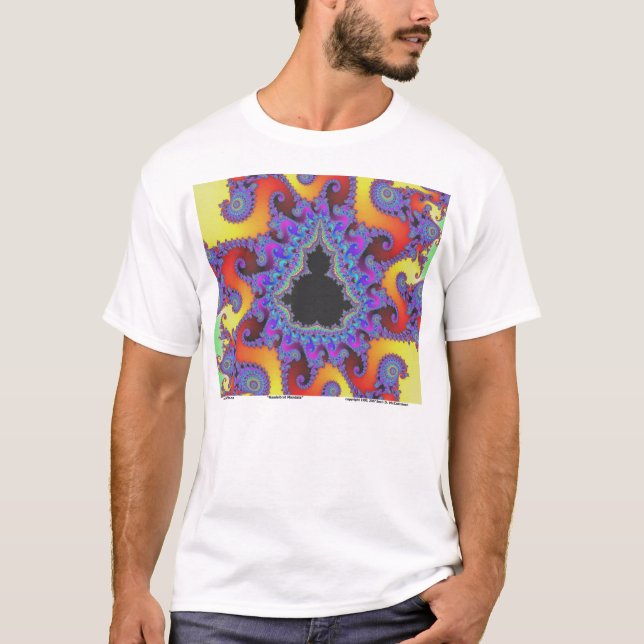 Camiseta Mandala de Mandelbrot (Frente)