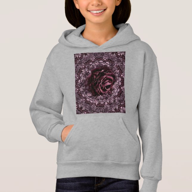 Camiseta Mandala de Rosa  (Frente)