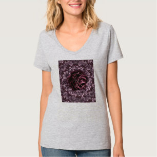 Camiseta Mandala de Rosa 