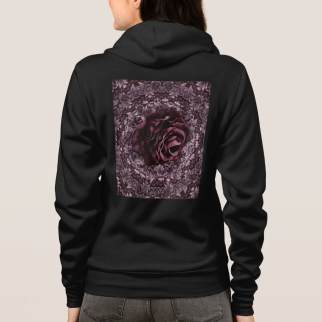 Camiseta Mandala de Rosa  (Verso)