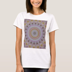 Camiseta Mandala De Rosas Amarelas