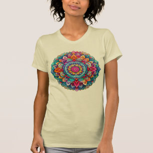 Camiseta Mandala / Design de Flor