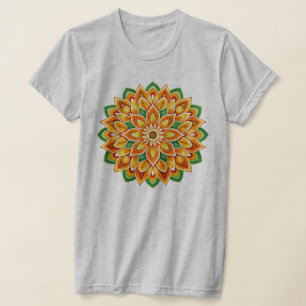 Camiseta Mandala / Design de Flor