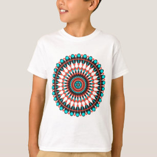 Camiseta Mandala do nativo americano