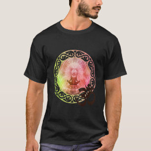 Camiseta Mandala Namaste Espiritual Ioga Buddha Moda Roupa