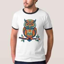 Camiseta Mandala Owl