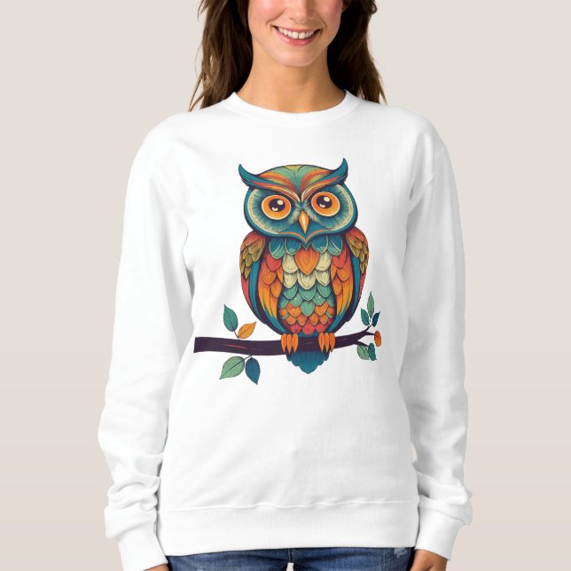 Camiseta Mandala Owl (Frente)