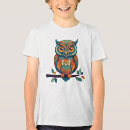Camiseta Mandala Owl