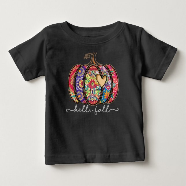 Camiseta Mandala Pumpkin Halloween (Frente)